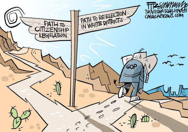 Daily Fitz Cartoon: Path to citzenship